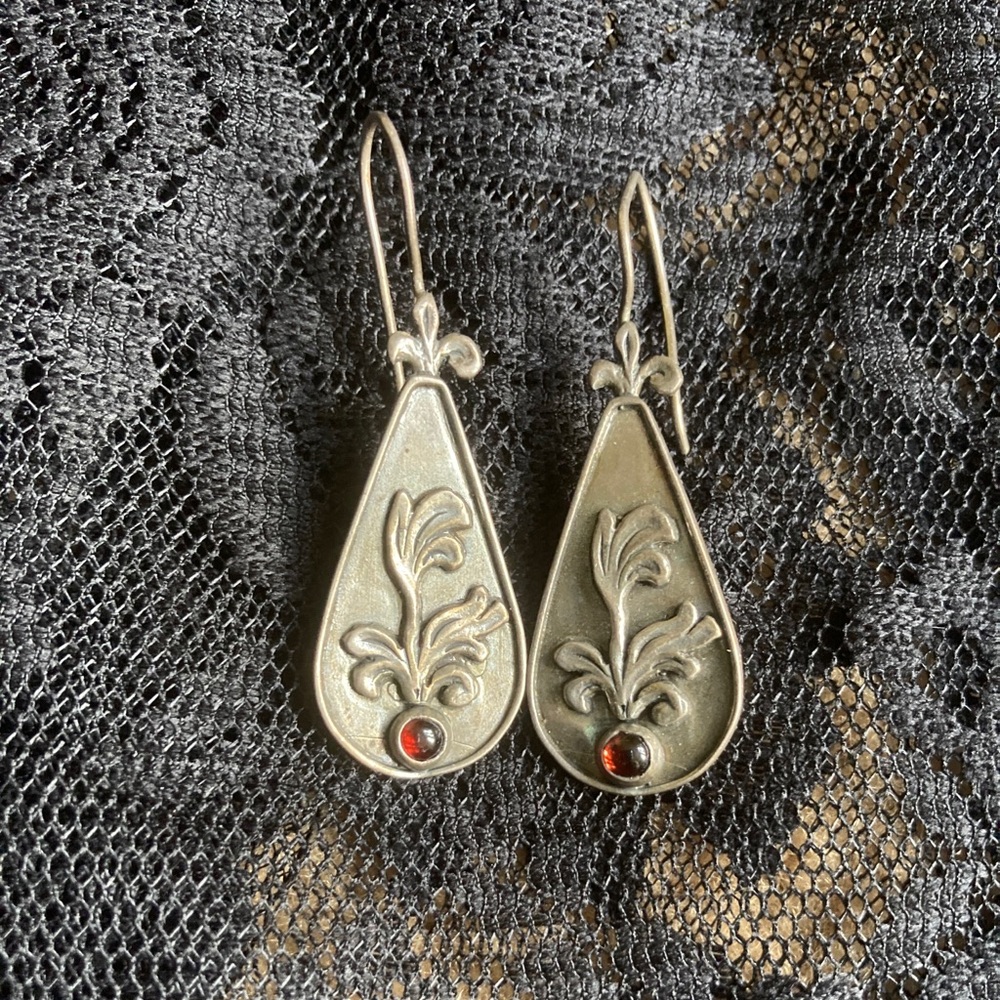 Garnet Earrings